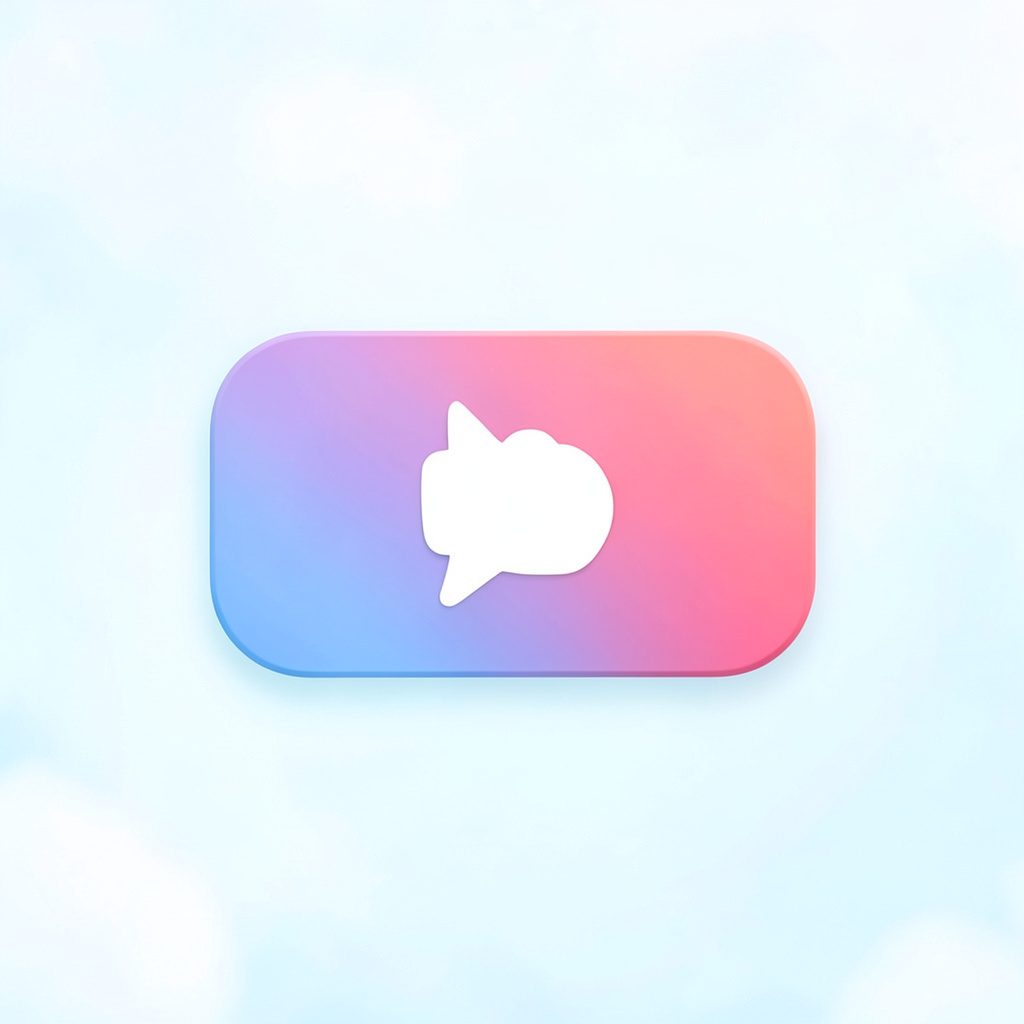 A red YouTube subscribe button, bright and recognizable.